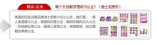 聯眾公主-每個女孩都夢想成為公主(迪士尼授權)